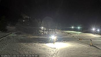 Weather camera view of Wisp Ski Resort.