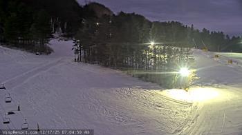 Weather camera view of Wisp Ski Resort.