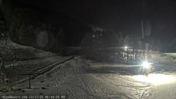 Weather camera view of Wisp Ski Resort.
