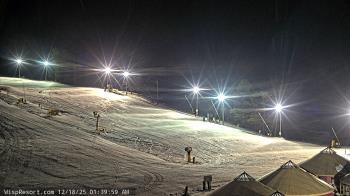 Weather camera view of Wisp Ski Resort.