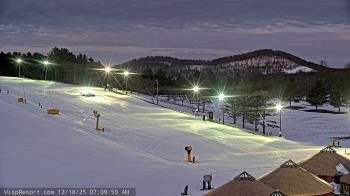 Weather camera view of Wisp Ski Resort.