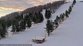Weather camera view of Wisp Ski Resort.