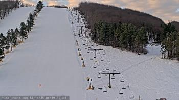 Weather camera view of Wisp Ski Resort.