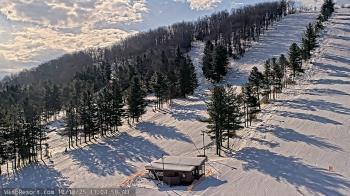 Weather camera view of Wisp Ski Resort.