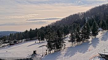 Weather camera view of Wisp Ski Resort.