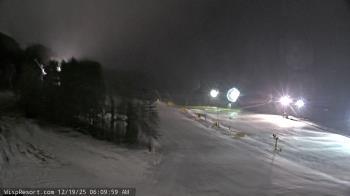 Weather camera view of Wisp Ski Resort.