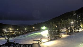 Weather camera view of Wisp Ski Resort.