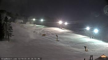 Weather camera view of Wisp Ski Resort.