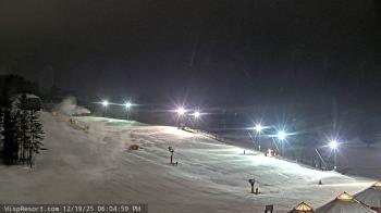 Weather camera view of Wisp Ski Resort.