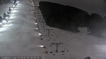 Weather camera view of Wisp Ski Resort.