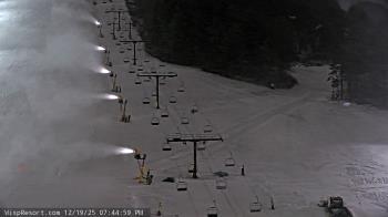 Weather camera view of Wisp Ski Resort.