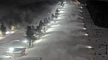 Weather camera view of Wisp Ski Resort.
