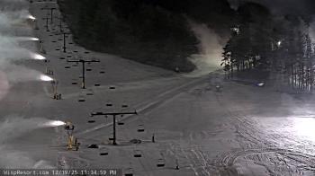 Weather camera view of Wisp Ski Resort.