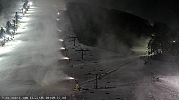 Weather camera view of Wisp Ski Resort.