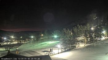 Weather camera view of Wisp Ski Resort.