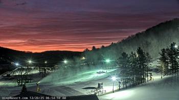 Weather camera view of Wisp Ski Resort.