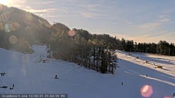 Weather camera view of Wisp Ski Resort.