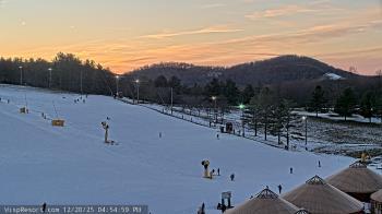 Weather camera view of Wisp Ski Resort.
