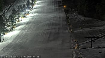 Weather camera view of Wisp Ski Resort.