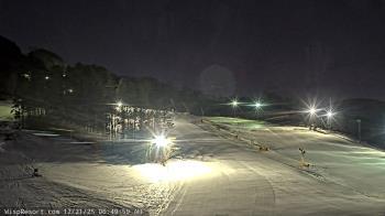 Weather camera view of Wisp Ski Resort.