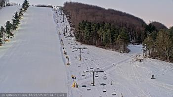 Weather camera view of Wisp Ski Resort.