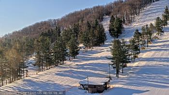 Weather camera view of Wisp Ski Resort.
