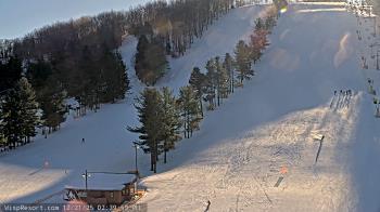 Weather camera view of Wisp Ski Resort.