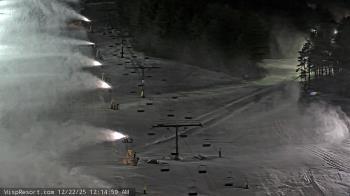 Weather camera view of Wisp Ski Resort.