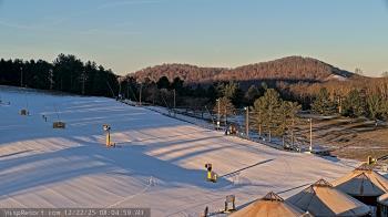 Weather camera view of Wisp Ski Resort.