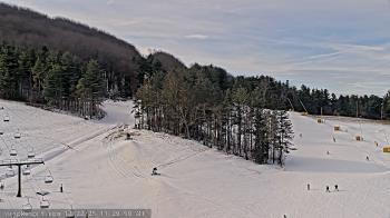 Weather camera view of Wisp Ski Resort.
