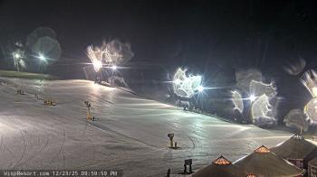 Weather camera view of Wisp Ski Resort.