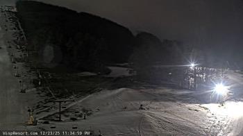 Weather camera view of Wisp Ski Resort.