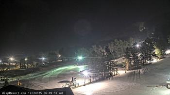 Weather camera view of Wisp Ski Resort.