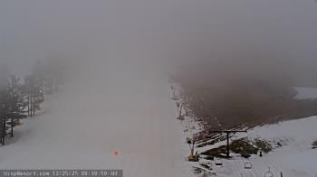 Weather camera view of Wisp Ski Resort.