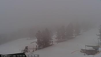 Weather camera view of Wisp Ski Resort.