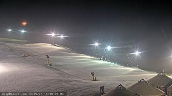 Weather camera view of Wisp Ski Resort.
