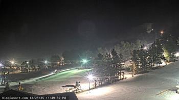Weather camera view of Wisp Ski Resort.