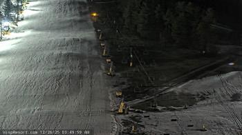 Weather camera view of Wisp Ski Resort.