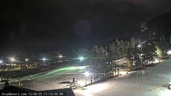 Weather camera view of Wisp Ski Resort.
