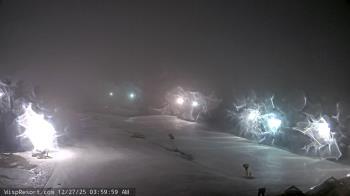 Weather camera view of Wisp Ski Resort.