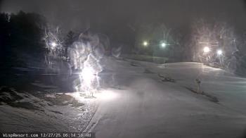 Weather camera view of Wisp Ski Resort.