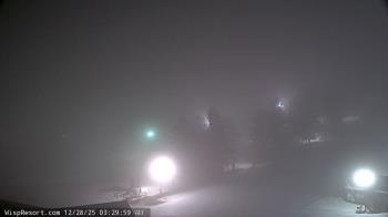 Weather camera view of Wisp Ski Resort.