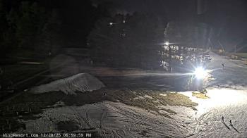 Weather camera view of Wisp Ski Resort.