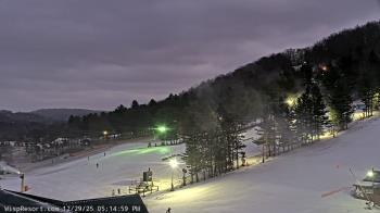 Weather camera view of Wisp Ski Resort.