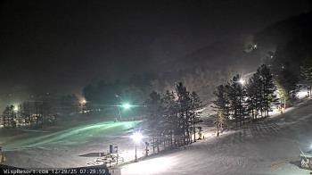 Weather camera view of Wisp Ski Resort.