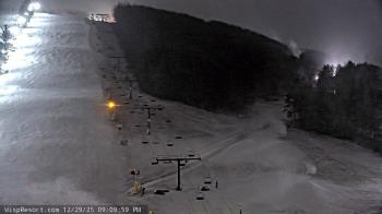 Weather camera view of Wisp Ski Resort.