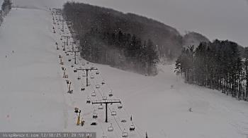 Weather camera view of Wisp Ski Resort.