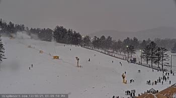 Weather camera view of Wisp Ski Resort.