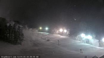 Weather camera view of Wisp Ski Resort.