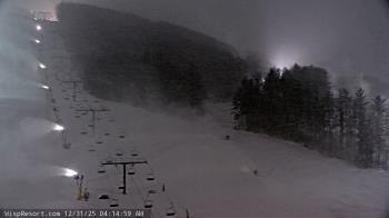 Weather camera view of Wisp Ski Resort.